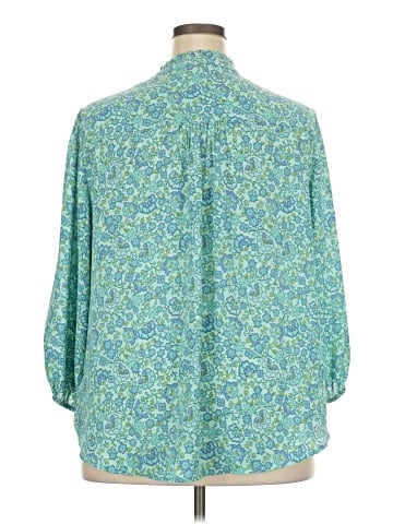 Cynthia Rowley TJX 3/4 Sleeve Blouse (view 2)