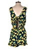 Blue Rain 100% Polyester Tropical Yellow Romper Size S - photo 2