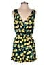 Blue Rain 100% Polyester Tropical Yellow Romper Size S - photo 1