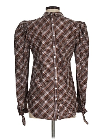 Veronica Beard Long Sleeve Blouse (view 2)