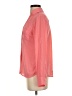 Express 100% Polyester Color Block Orange Long Sleeve Blouse Size XS - photo 5