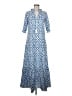 Assorted Brands 100% Polyester Blue Casual Dress Size M - photo 1