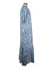 Assorted Brands 100% Polyester Blue Casual Dress Size M - photo 4