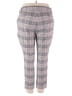 Ann Taylor LOFT Plaid Pink Casual Pants Size 20 - photo 2
