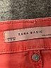 Zara Basic Hearts Pink Denim Shorts Size S - photo 3