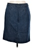 Halogen 100% Cotton Blue Denim Skirt Size 8 - photo 2