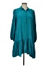 Express Teal Casual Dress Size L - photo 1