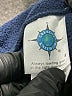 Creative Knitwear 100% Polyester Blue Long Sleeve Onesie Size 3-6 mo - photo 3