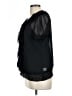 Apt. 9 100% Polyester Black Short Sleeve Blouse Size L - photo 5