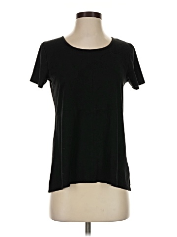 Blue Saks Fifth Avenue Short Sleeve T-Shirt (view 1)