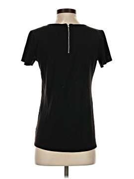 Blue Saks Fifth Avenue Short Sleeve T-Shirt (view 2)