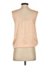 Calvin Klein 100% Polyester Orange Sleeveless Blouse Size XS - photo 2