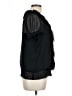 Apt. 9 100% Polyester Black Short Sleeve Blouse Size L - photo 4