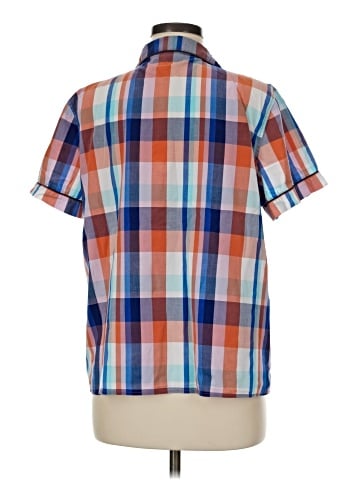 L.L.Bean Short Sleeve Button-Down Shirt (view 2)