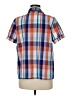 L.L.Bean Color Block Blue Short Sleeve Button-Down Shirt Size M - photo 2