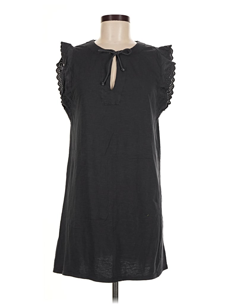 Pre-owned Lilla P Casual Dress In Black