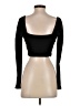 Shein Black Long Sleeve Top Size 4 - photo 2