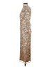 Mac Duggal 100% Polyester Gold Cocktail Dress Size 2 - photo 5