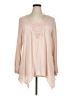Spense 100% Viscose Pink Long Sleeve Blouse Size XL - photo 1