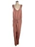 Fashion Nova Solid Brown Pink Jumpsuit Size S (estimated) - photo 1