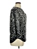Adrienne Animal Print Black 3/4 Sleeve Blouse Size XL (estimated) - photo 4