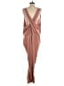 Fashion Nova Solid Brown Pink Jumpsuit Size S (estimated) - photo 2