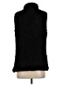 Aqua 100% Polyester Black Sweater Vest Size S - photo 2