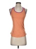Nike 100% Polyester Orange Active Tank Size S - photo 1