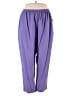David Dart Solid Purple Casual Pants Size 2X - photo 1