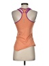 Nike 100% Polyester Orange Active Tank Size S - photo 2