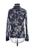 Massimo Dutti Floral Blue Long Sleeve Blouse Size 2 - photo 2