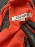 Joy Joy 100% Polyester Solid Orange Casual Dress Size S - photo 7