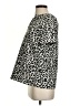 W118 by Walter Baker 100% Polyester Animal Print Black Silver Short Sleeve Blouse Size S - photo 5