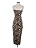 Unbranded Animal Print Brown Cocktail Dress Size S - photo 2