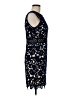 Soieblu 100% Polyester Animal Print Black Cocktail Dress Size M - photo 4