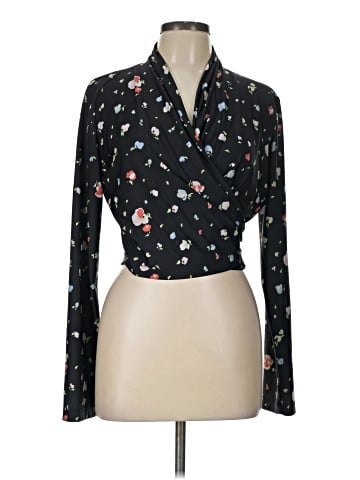 Ganni Long Sleeve Blouse (view 1)