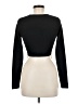 Windsor Black Long Sleeve Top Size M - photo 2