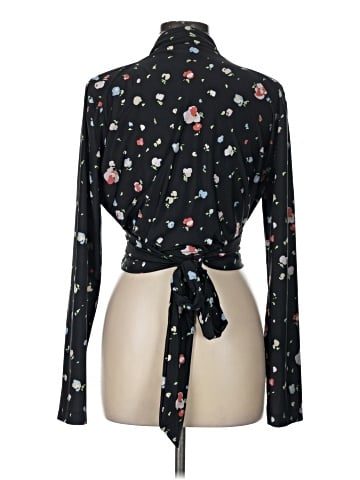 Ganni Long Sleeve Blouse (view 2)