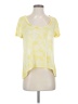 Aero Yellow Short Sleeve Top Size S - photo 1