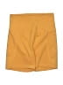 Girlfriend Collective Solid Yellow Athletic Shorts Size S - photo 1