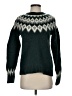L.L.Bean 100% Lambswool Argyle Green Wool Pullover Sweater Size S - photo 1