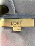 Ann Taylor LOFT 100% Polyester Blue Pullover Sweater Size M - photo 7
