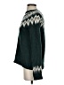 L.L.Bean 100% Lambswool Argyle Green Wool Pullover Sweater Size S - photo 5