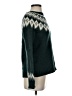L.L.Bean 100% Lambswool Argyle Green Wool Pullover Sweater Size S - photo 4