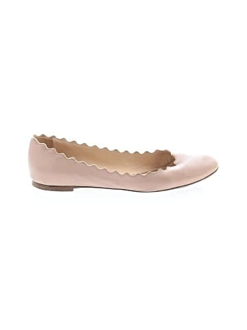 Chloé Leather Lauren Ballet Flats (view 1)