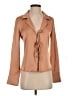 The Workshop 100% Polyester Tan Long Sleeve Blouse Size S - photo 1