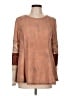 Ces Femme Brown Pullover Sweater Size L - photo 1