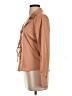 The Workshop 100% Polyester Tan Long Sleeve Blouse Size S - photo 5