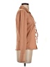 The Workshop 100% Polyester Tan Long Sleeve Blouse Size S - photo 4