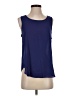 Sweet Rain 100% Polyester Blue Sleeveless Blouse Size S - photo 1